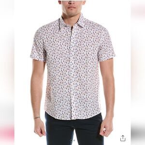SLATE & STONE Printed Poplin Shirt